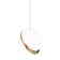 Suspended lamp Freya Fr5181PL-01BS Element, 200x200x2000 mm, E27, 1x6W, brass color