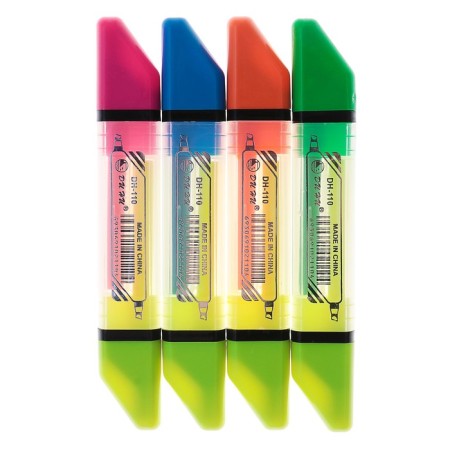 A set of markers-tenses, 4 pieces, mowed tips, 5 mm, two-tone-1
