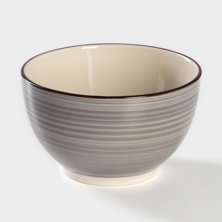 Basilnik ceramic shade "Sea World", 800 ml, d = 14 cm, brown color-8