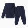 Set for a boy (jumper, trousers), blue color, height 134 cm