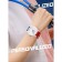 Watch of wrist, d-4.2 cm, waterproof, silicone strap