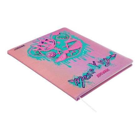 Universal diary for grade 1-11 Bear King, solid cover, artificial leather, foam rubber, silkography, liesse, 80 g/m2-1