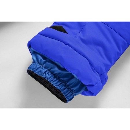 Ski pants for girls, height 122 cm, blue color-6
