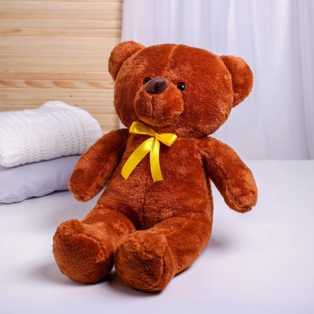 Soft toy "Bear", 65 cm, brown color, mix color-1