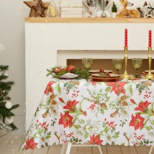 The tablecloth of the New Year's share 