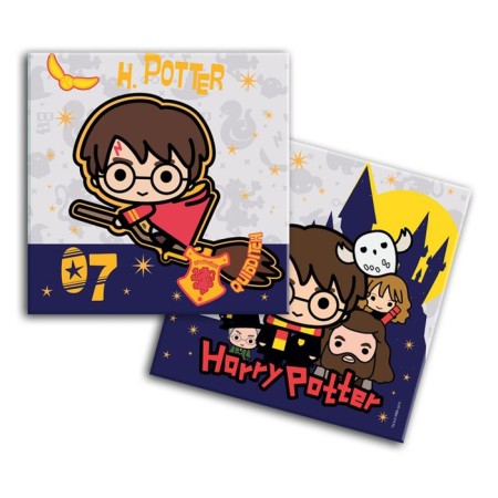 Three -layer paper Harry Potter, 33 × 33 cm, 20 pcs