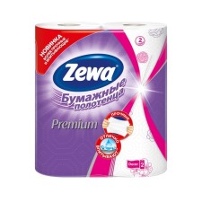 Paper towels Zewa Premium Decor, 2 layers, 2 pcs.