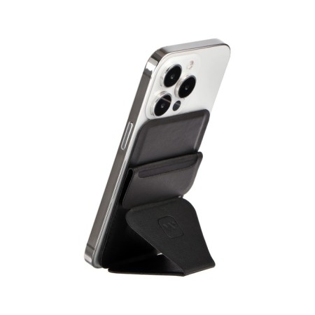 Windigo magnetic wallet, Magsafe support, for iPhone 12/13/14/15, graphite black-22