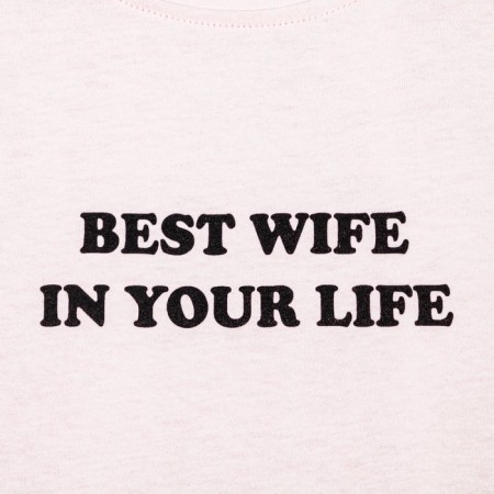 Women's T -shirt KAFTAN BEST WIFE p. 40-42, pink-1