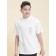 T -shirt for boys, height 128 cm, white color