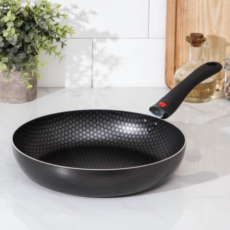 Forever pan, d = 26 cm, removable handle, anti -stick coating, black color