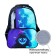 School backpack, 37 x 26 x 13 cm, ergonomic back, calligrata orth "mask"