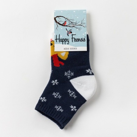 Noski children's terry, blue color, size 16-18-2