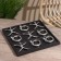 Game table "Cross-cuts" 32x32x3 cm