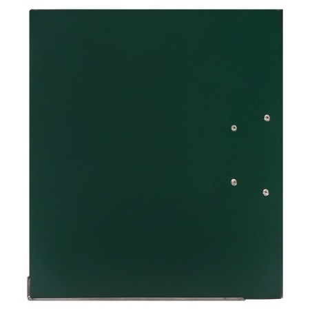 A4, 50 mm registrar, calligrata, PVC, embossing "flax", metal edging, pocket for a spine, collected, green, mix-6
