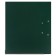 A4, 50 mm registrar, calligrata, PVC, embossing "flax", metal edging, pocket for a spine, collected, green, mix