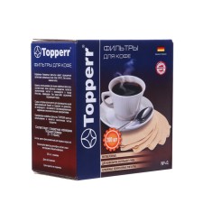 Paper filter Topperr for coffee makers No. 4 200pcs, non -wable
