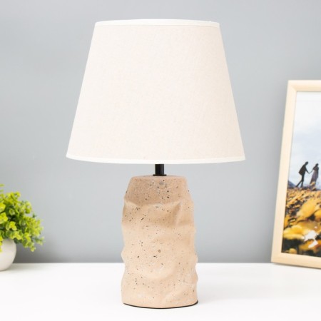 Glinka table lamp E14 40W Beige 25x25x38.5cm Risalux