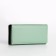 Women's wallet on magnet, green color