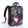 A backpack - a bag, Erich Krause, a wallet from textiles, artificial leather, purple color