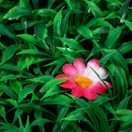 Decorative panel, 60 × 40 cm, "Grass with flowers", Greengo-13