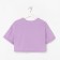 T -shirt female, lilac color, size 46