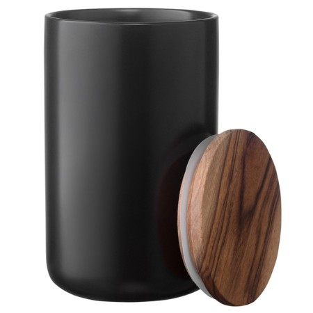 Smart Solutions storage bank, ceramic, black color, 750 ml-5