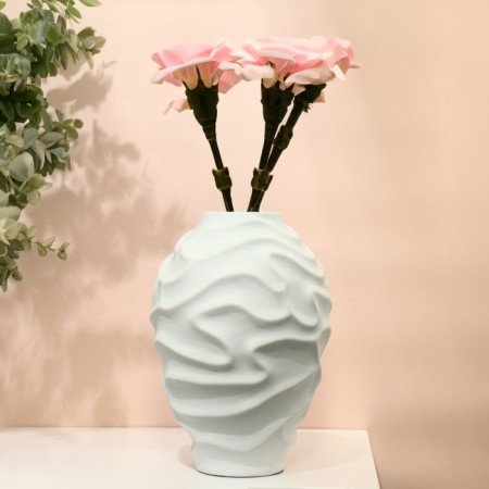Vase for flowers Interior "Wave" 31 x 21 x 21 cm-3