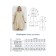 Female dress, size 64, beige color