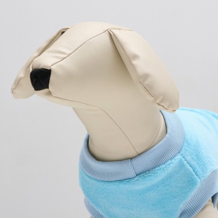 Sweatshirt for animals "Chamomile", Velsoft, Size S, Blue (DS 25, Osh 22, OG 34 cm)-5