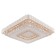 LUSTER "LUCK" LED 112W3000-6000K DDD Gold 55x55x10cm Bayerlux