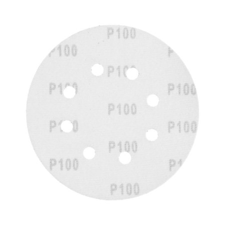 Circle of abrasive grinding under the "Velcro" tundra, perforated, 150 mm, P100, 5 pcs.-5
