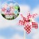 Squelter "Delicate breeze" 4x7cm, length 25cm, set 10pcs