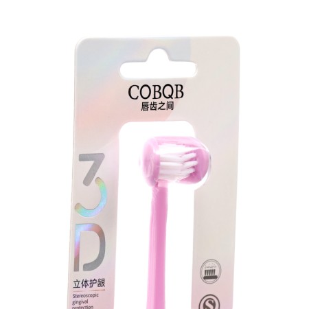 Toothbrush with an innovative head, mix-1