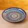 Largan Rishtan ceramics "Patterns", 32 cm, blue