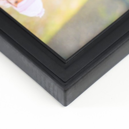 Photo frame collage in 3 photos 10x15 cm, 38x26 cm, black-1