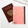 Set of passport and diary #girl