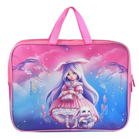 Folder with handles Textile A4, 345 x 267 x 70 mm, Phoenix "Alice"-1