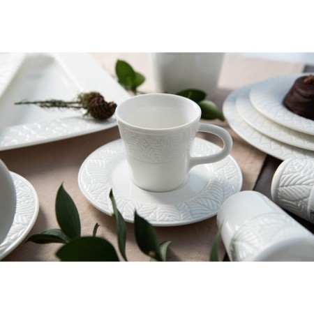 Porcelain coffee magistro Crotone, 100 ml, white color-8