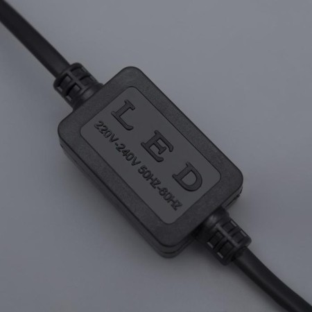 Luazon Lighting power cord for a light cord 11 mm, 2-pin, 220 V-1