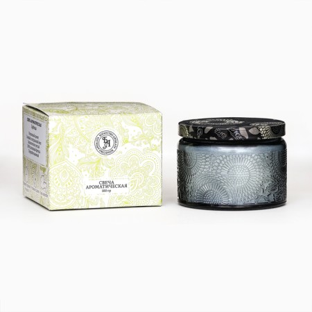 Aromatic candle in the Bank "Gardenia", 5x7 cm, Garden-9