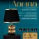 Traffic lamp with lampshade Risalux "dew", 1 × 40 W, E27, black/gold, 20 × 20 × 32 cm