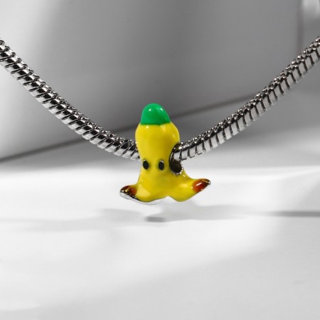 Talisman "Banana", the color of yellow-green in black silver-1