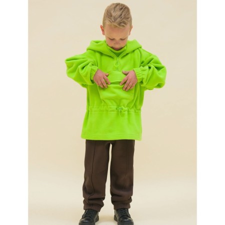 Jacket for boys, height 122 cm, green color-9