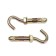Anchor bolt, with a hook, galvanized, 10x50 mm, 55 pcs