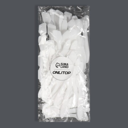 A set of cosmetic blades, 100 pcs, white color-3