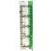 The frame "Glossa" Sche GSL000404, four -seater, horizontal, color titanium