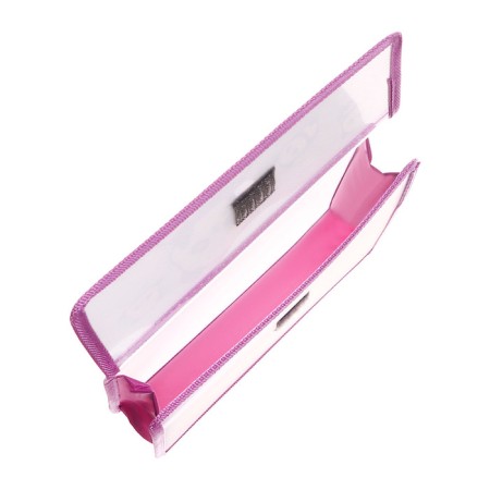 A5 notebook folder (230 x 190 x 50 mm), with Velcro valve, plastic/textiles, calligrata, "pandochki"-5