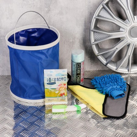 Car maintenance set, 6 items