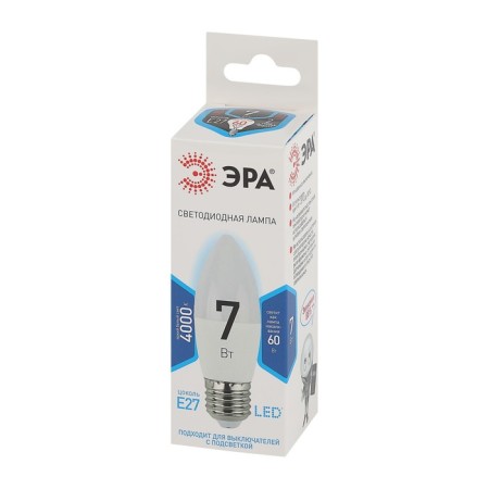 LED LED era Standard "candle", 7 watts, E27, 560 lm, 4000k, glow of white-2